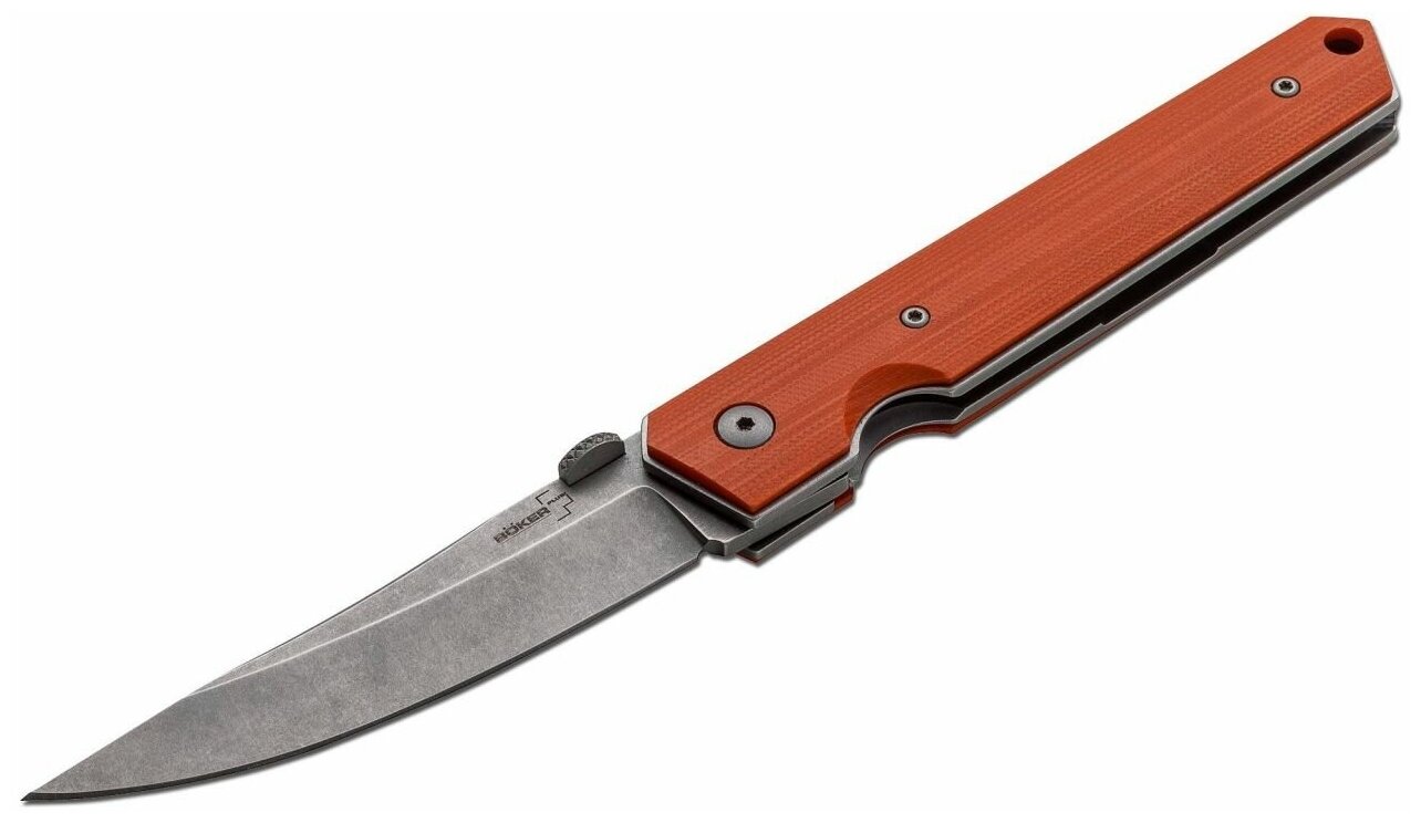 Нож складной Boker Kwaiken folder orange оранжевый.