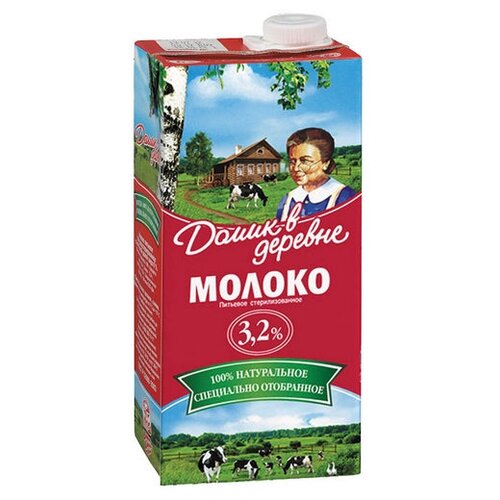 фото Молоко домик в деревне