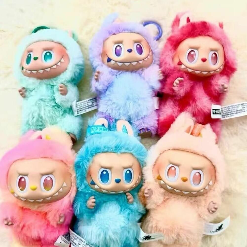 Мини-кукла плюшевая, "Монстры LABUBU", для детей подарки, сумка подвеска — фото 1
