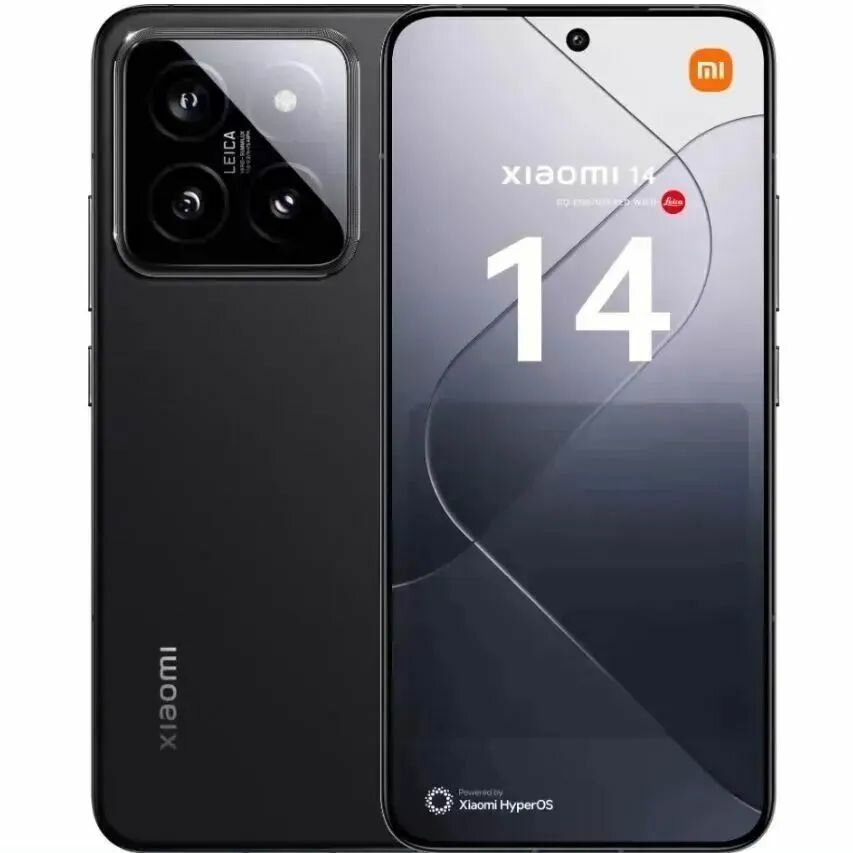 Xiaomi Смартфон Mi 14 5G 16/512 ГБ, черный