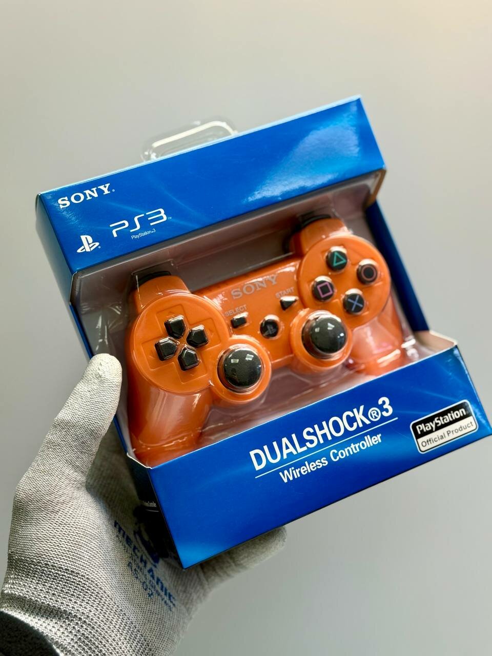 Геймпад PlayService Джойстик беспроводной PS3 DualShock Оранжевый