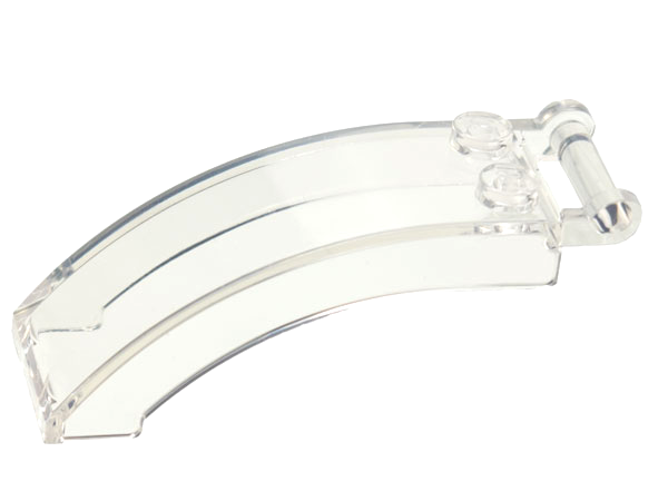 Windscreen 6 x 2 x 2 with Bar Handle, 92474 Trans-Clear U