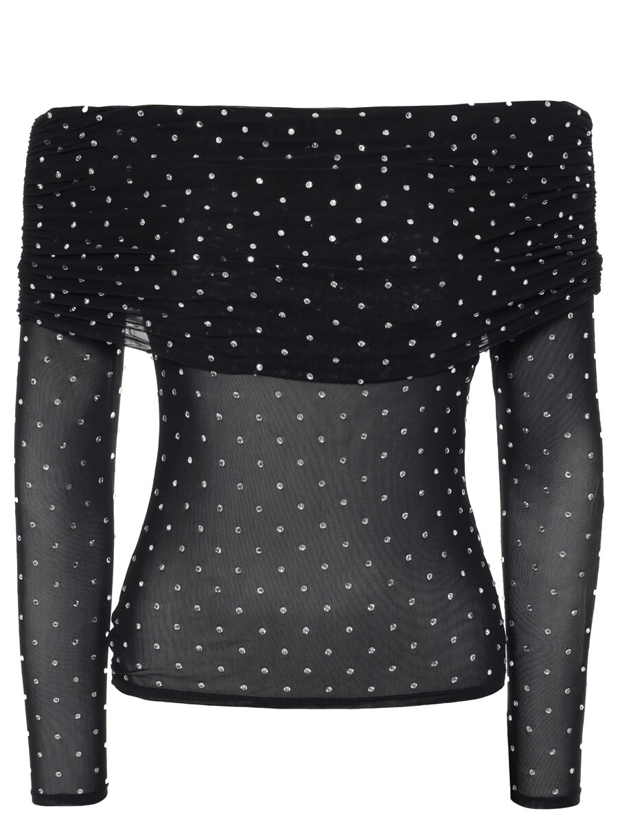 Топ Retrofete, размер 42, черный