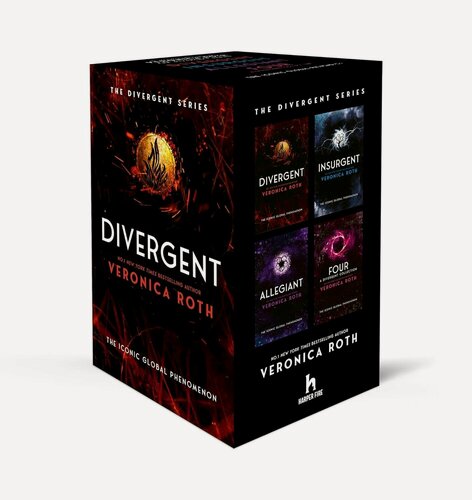 Изображение товара Veronica Roth. DIvergent Series Box Set Books 1-4 (Veronica Roth) Дивергент Бокс сет из 4 книг (Вероника Рот) /Книги на английском языке