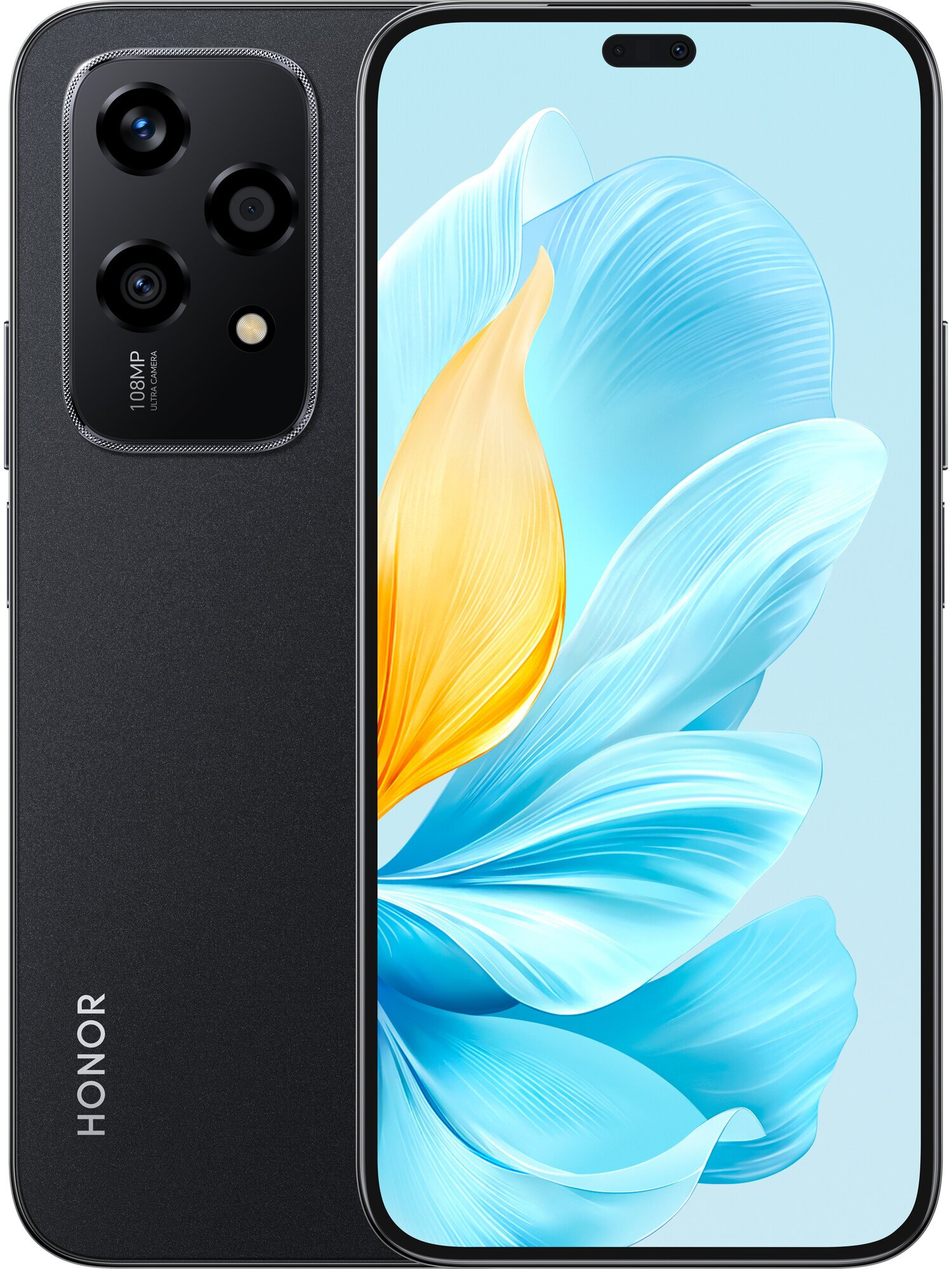 Смартфон HONOR 200 Lite 8/256 ГБ Global для РФ, Dual nano SIM, midnight black