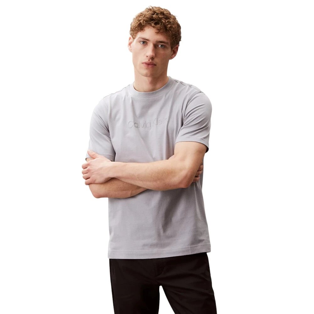 Футболка CALVIN KLEIN, размер  XL, серый
