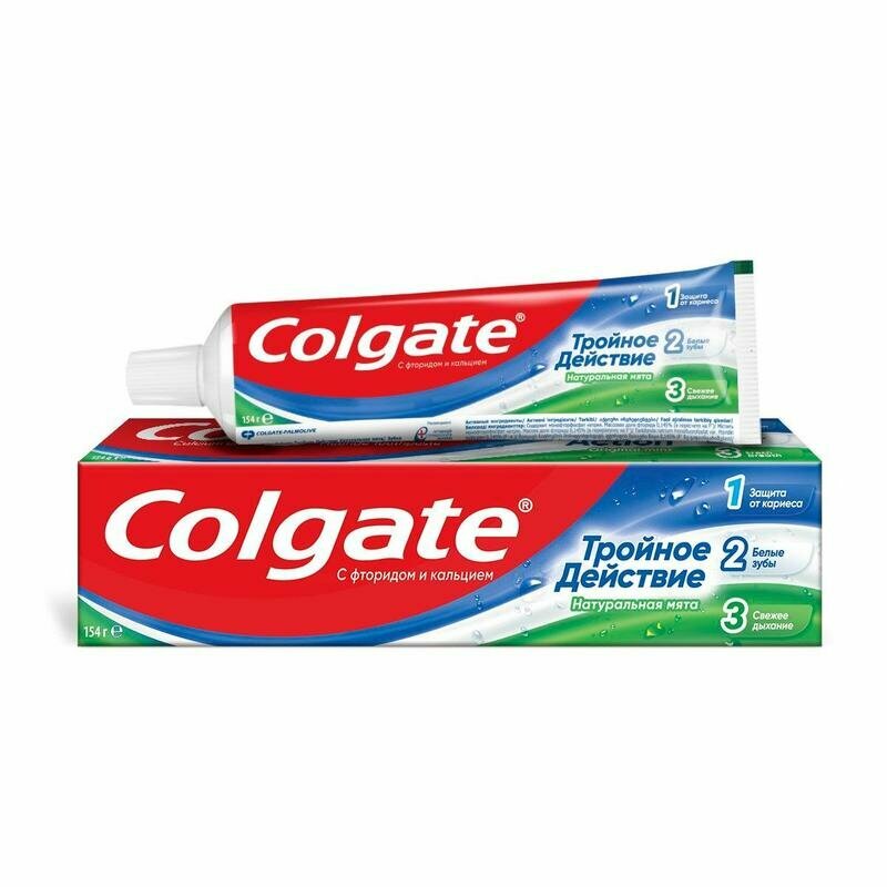 Зубная паста COLGATE Тройное Действие 100мл