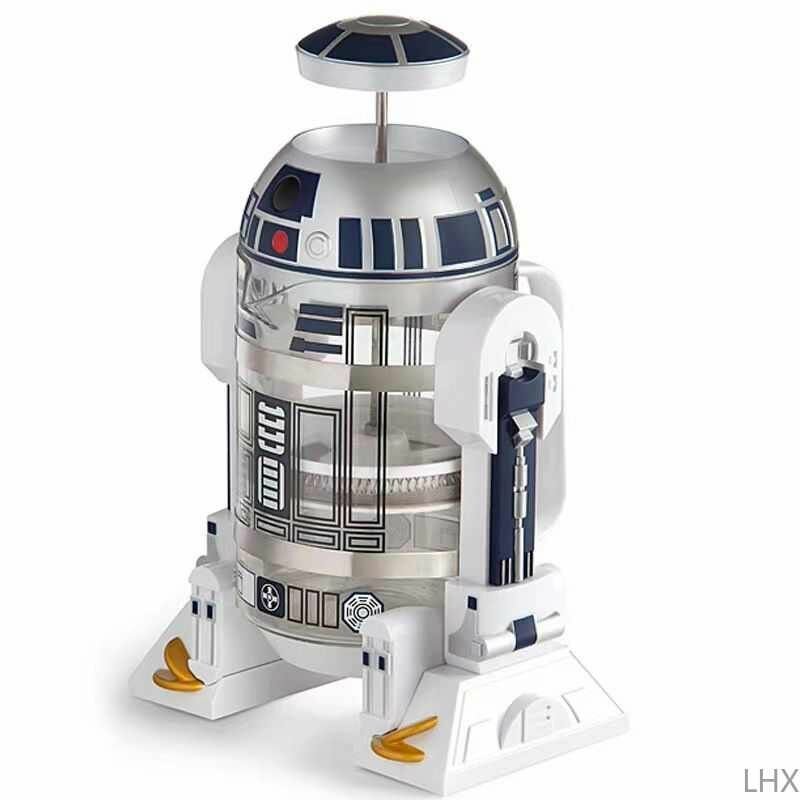 Мини-кофемашина "Звездные войны" кофеварка ручной сварки в виде робота r2d2 кофейник мокко