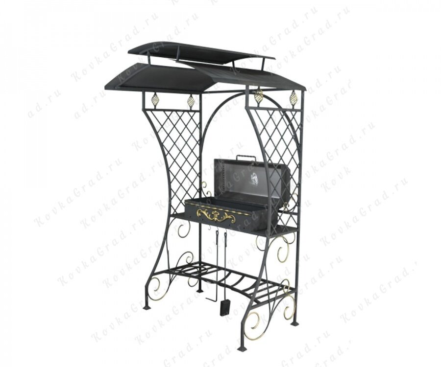 Мангал с крышей  Элегант BBQ 