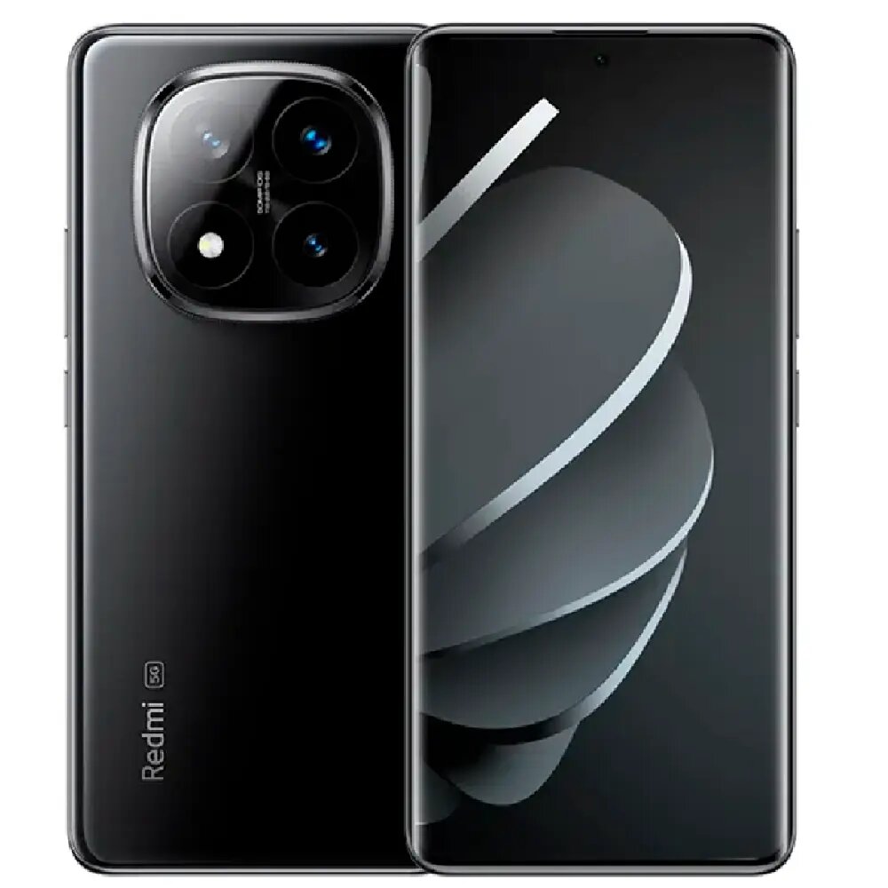 Смартфон Xiaomi Redmi Note 14 Pro+, 8/256GB, AMOLED, 6.67", 120Hz, чёрный