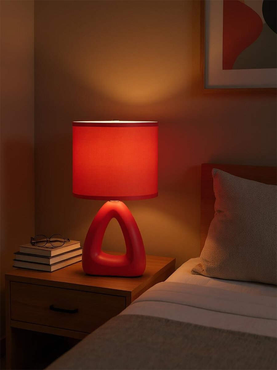 Настольная лампа Jazzway JH2-01-og, от сети, Е14, оригинальный светильник необычной формы