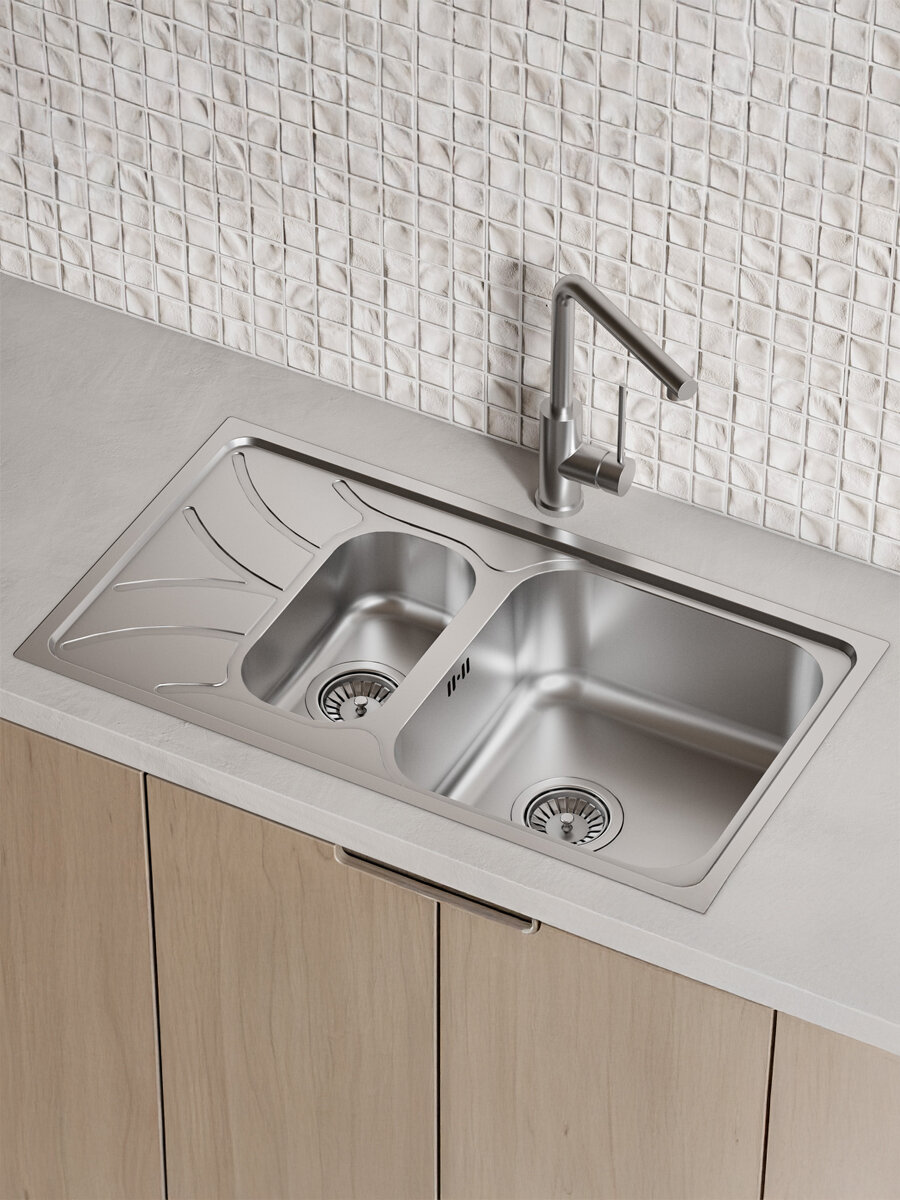 Мойка IDDIS Arro S ARR78S1i7 780*440 нержавеющая сталь шелк