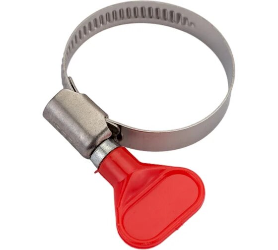 Хомуты Зубр эксперт Бабочка из нержавеющей стали с накатной лентой НЛ-9 25-40мм 100шт 37835-25-40-100