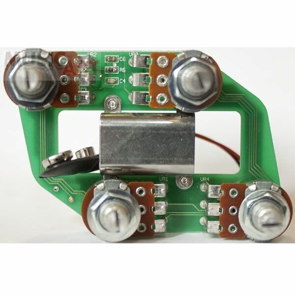 Artec BE-2 Активный темброблок для бас-гитары, НЧ, ВЧ, баланс, громкость, питание 9V.