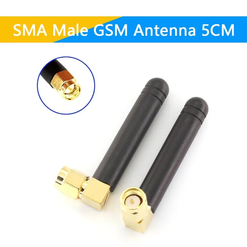 Антенна 868 МГц 915 МГц 3dbi SMA штекерный разъем GSM GPRS антенна наружный повторитель сигнала антенна водостойкая клей-стержень Lorawan антенна, SMA Male 5CM