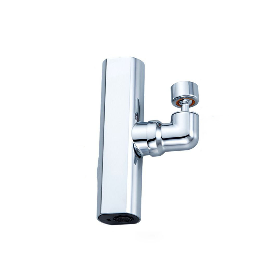 Изображение Аэратор, нержавеющая сталь, 3 режима, поворотный, серебристый