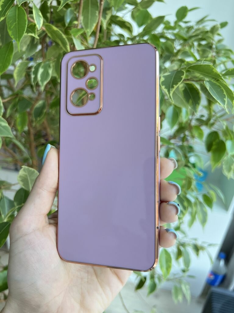 Чехол на Realme GT NEO 2 5G и GT NEO 3T и GT2 / Реалми ГТ НЕО 2 и ГТ НЕО 3Т и ГТ2 силиконовый inli (Пурпурный) — фото 1