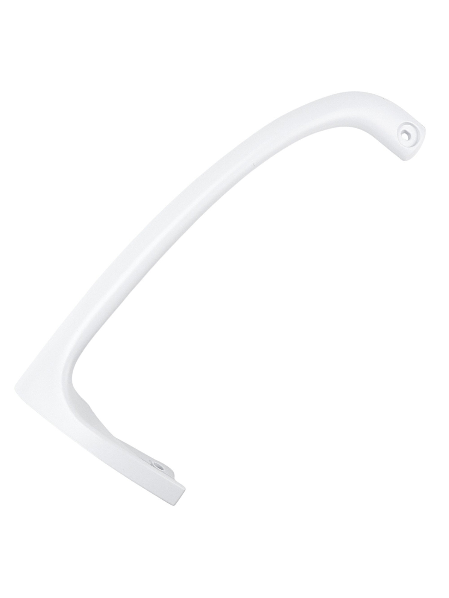 Ручка двери для холодильника Ariston, Indesit, Stinol нижняя, цвет белый/C00857155