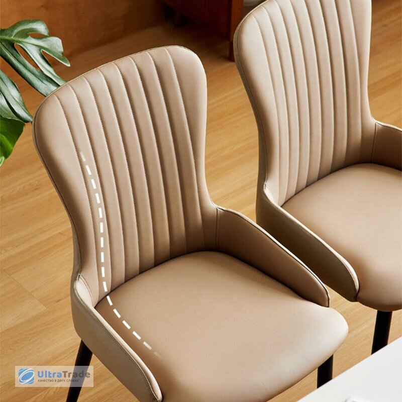 Изображение Обеденный стул Xiaomi 8H Dining Chair Pair Coffee Gray (YB14)