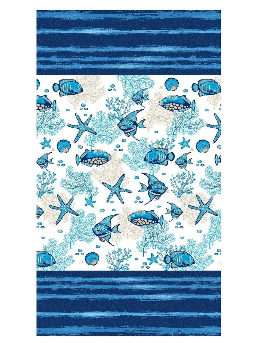 Полотенце пляжное вафельное 150*85 — фото 1