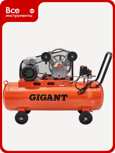 Изображение товара Ременной компрессор (100 л; 10 бар; 430 л/мин) Gigant BCL-100