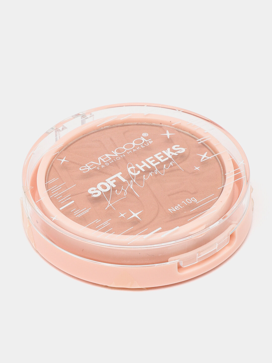 Румяна Sevencool "Soft Cheeks", для естественного макияжа, стойкие