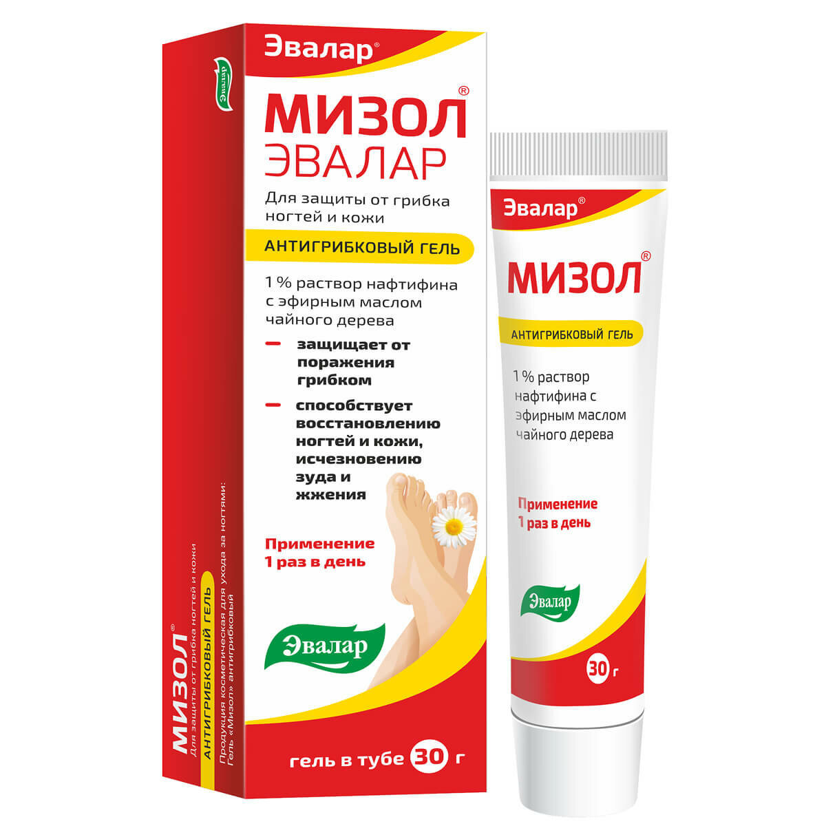 Мизол гель, туба, 30 гр, Эвалар