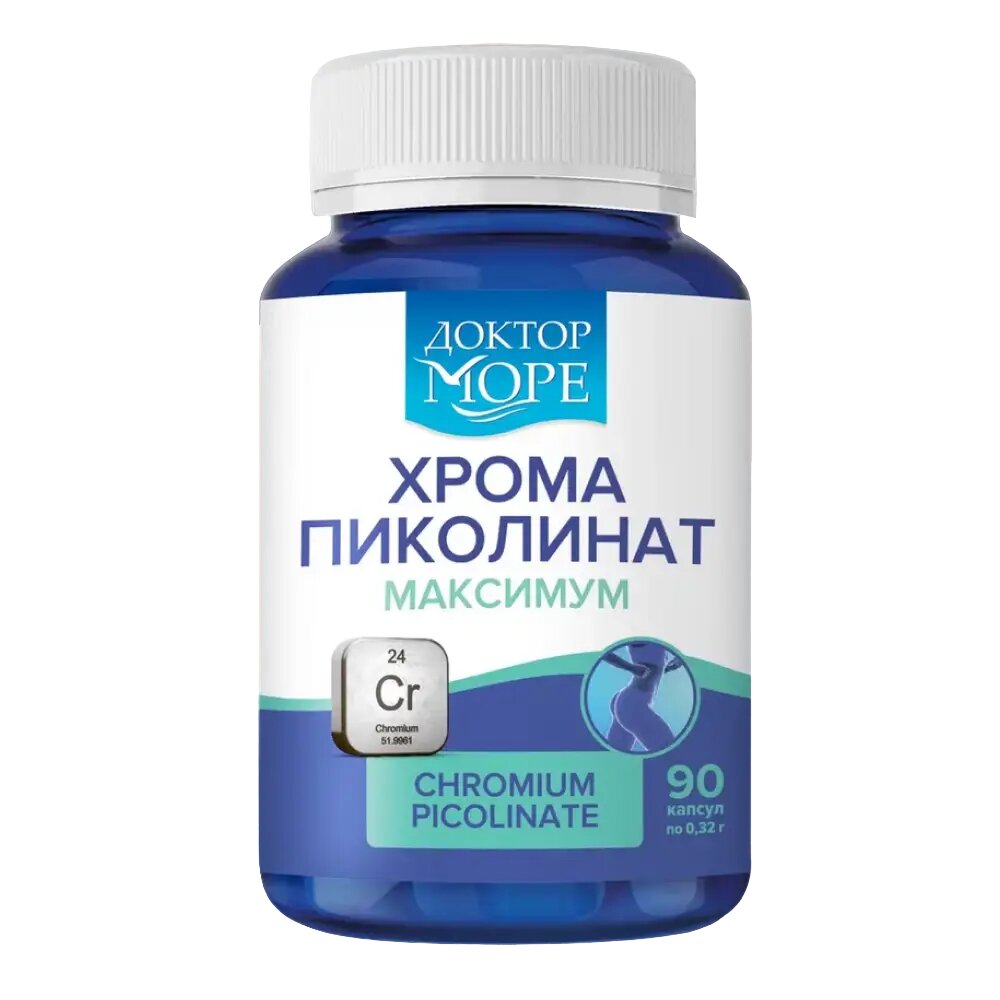 Доктор Море Хрома пиколинат максимум/Chromium picolinate maximum капсулы по 320 мг 90 шт