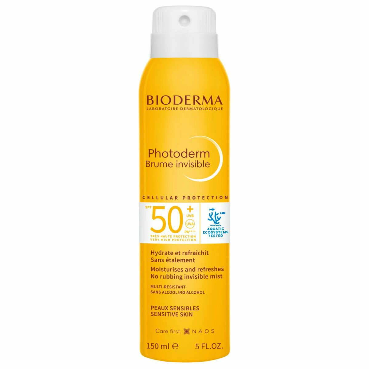 Биодерма фотодерм Спрей-вуаль SPF 50, 150 мл | BIODERMA Photoderm Brume Invisible SPF50+