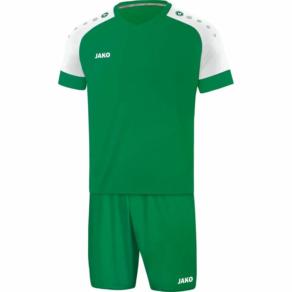Футболка спортивная JAKO, размер 140, зеленый/белый — фото 1