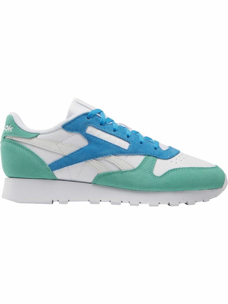Кроссовки Reebok Classic Leather W, полнота F, размер 7,5 US, белый,