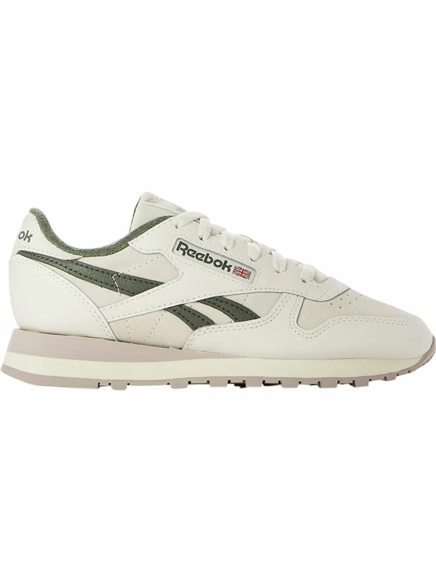 Кроссовки Reebok Classic Leather, полнота F, размер 9 US, бежевый