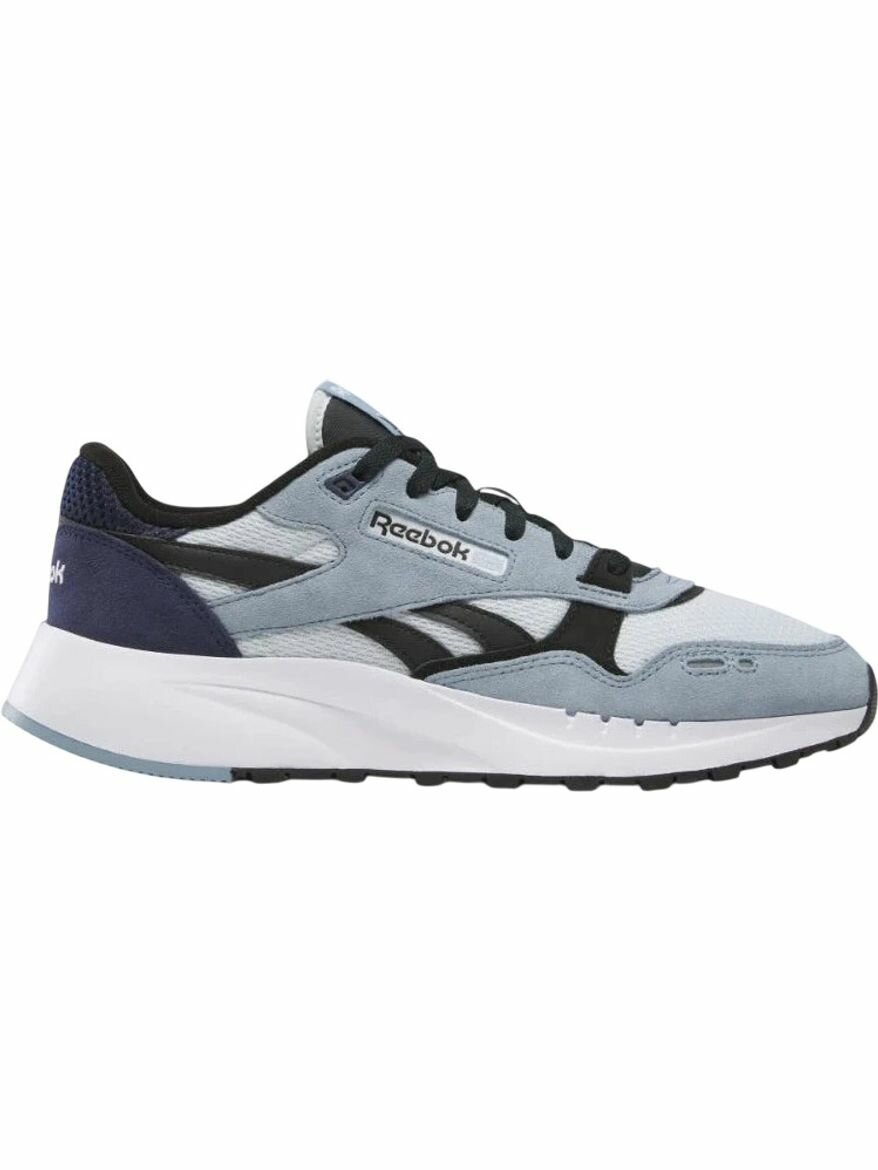 Кроссовки Reebok Classic Leather 2400, полнота F (EU)/ на среднюю стопу, размер 9 US, голубой/белый