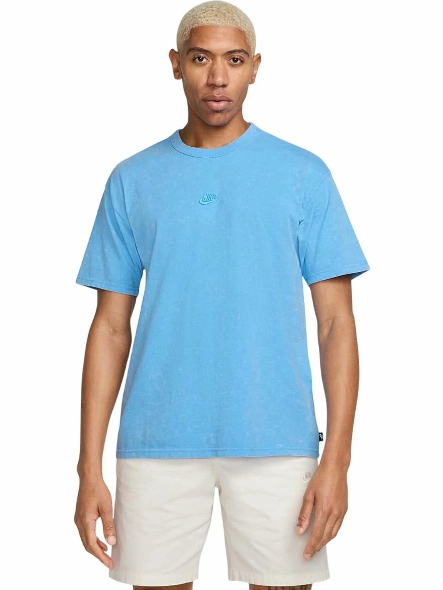 Футболка спортивная NIKE Max90 T-Shirt, размер M INT, голубой,