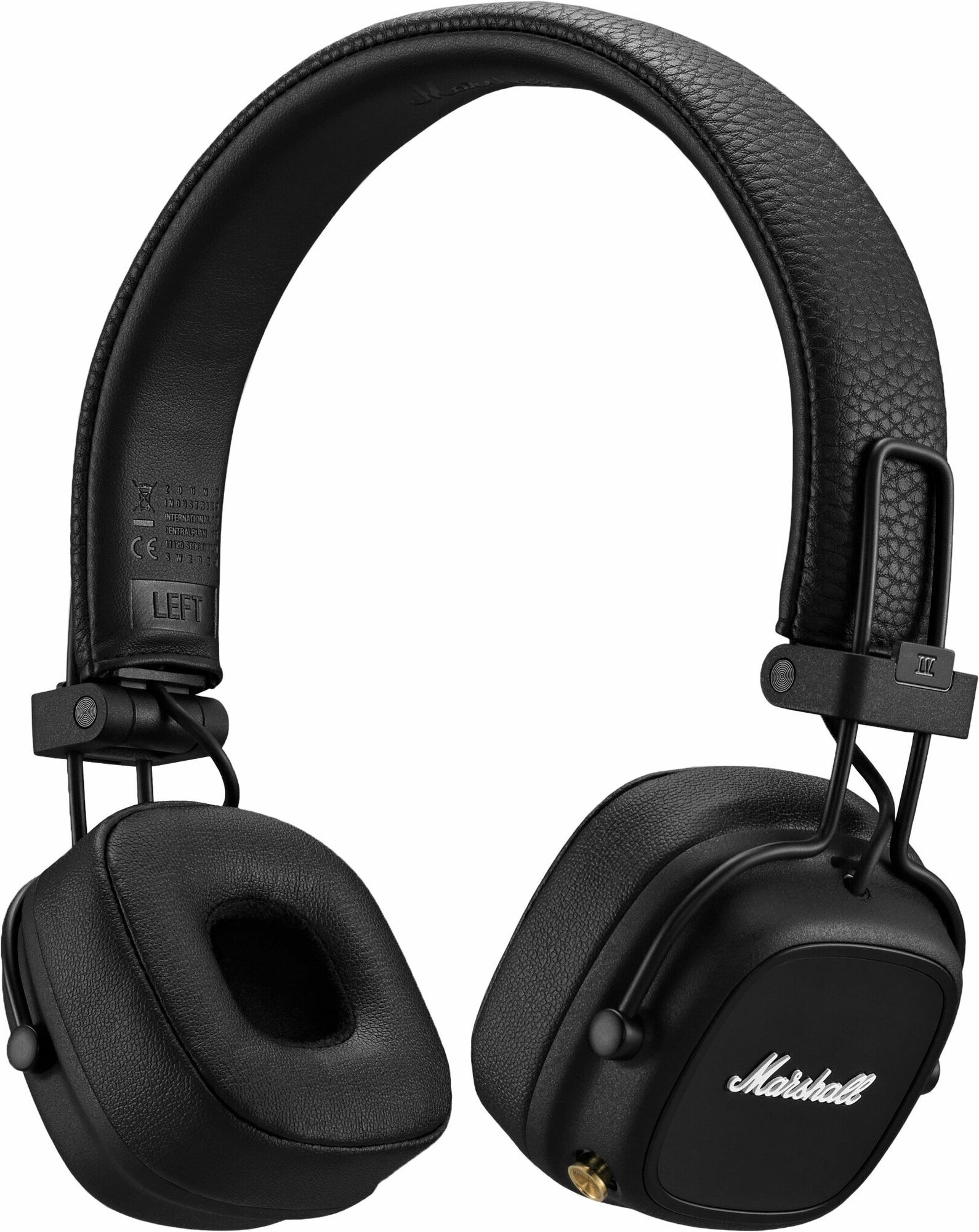 Наушники MARSHALL Major IV, 3.5 мм/Bluetooth, накладные, черный [1005773]