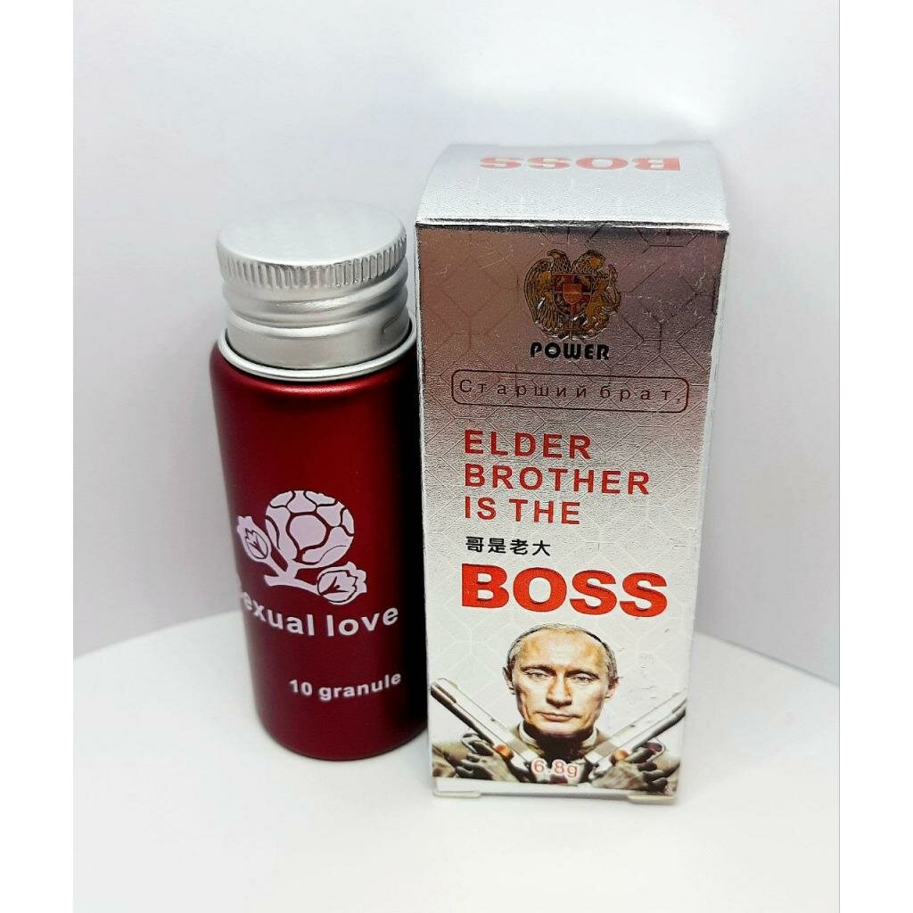 Препарат Elder brother is the Boss, для потенции, 12 таблеток