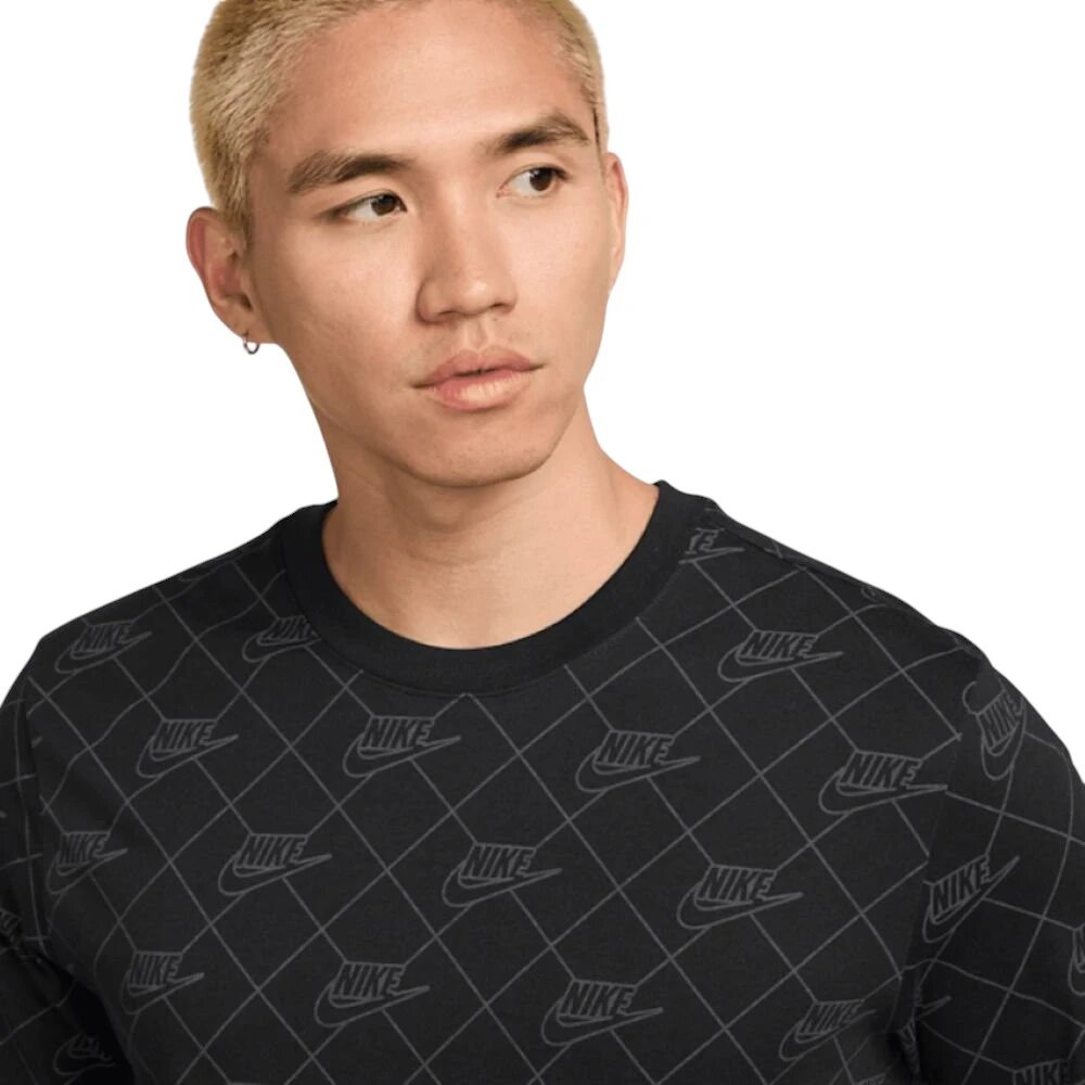 Футболка NIKE, размер M, черный — фото 1