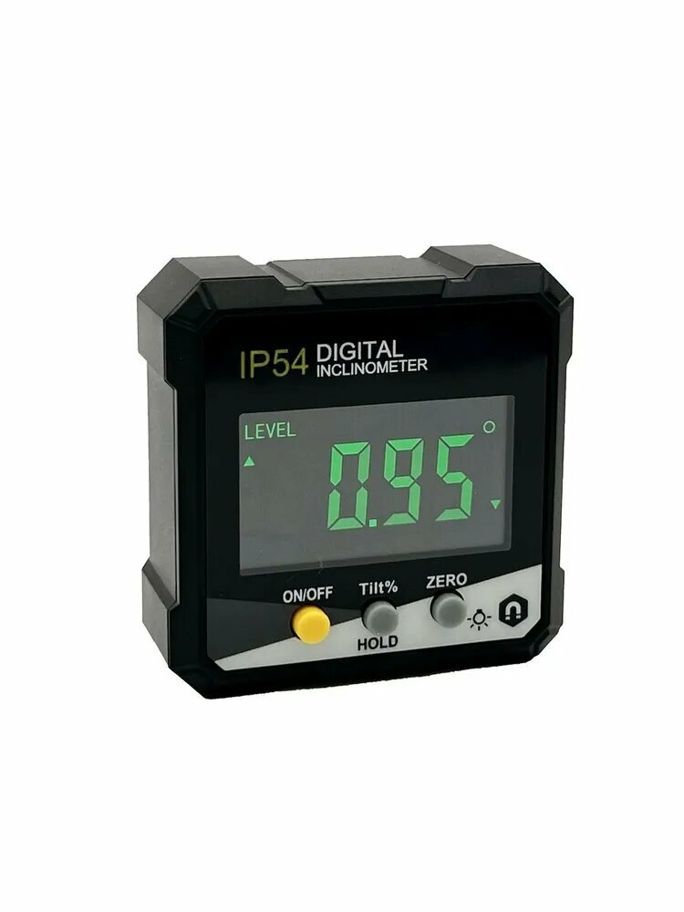 Угломер строительный магнитный LCD-дисплей 70x70 мм пластик