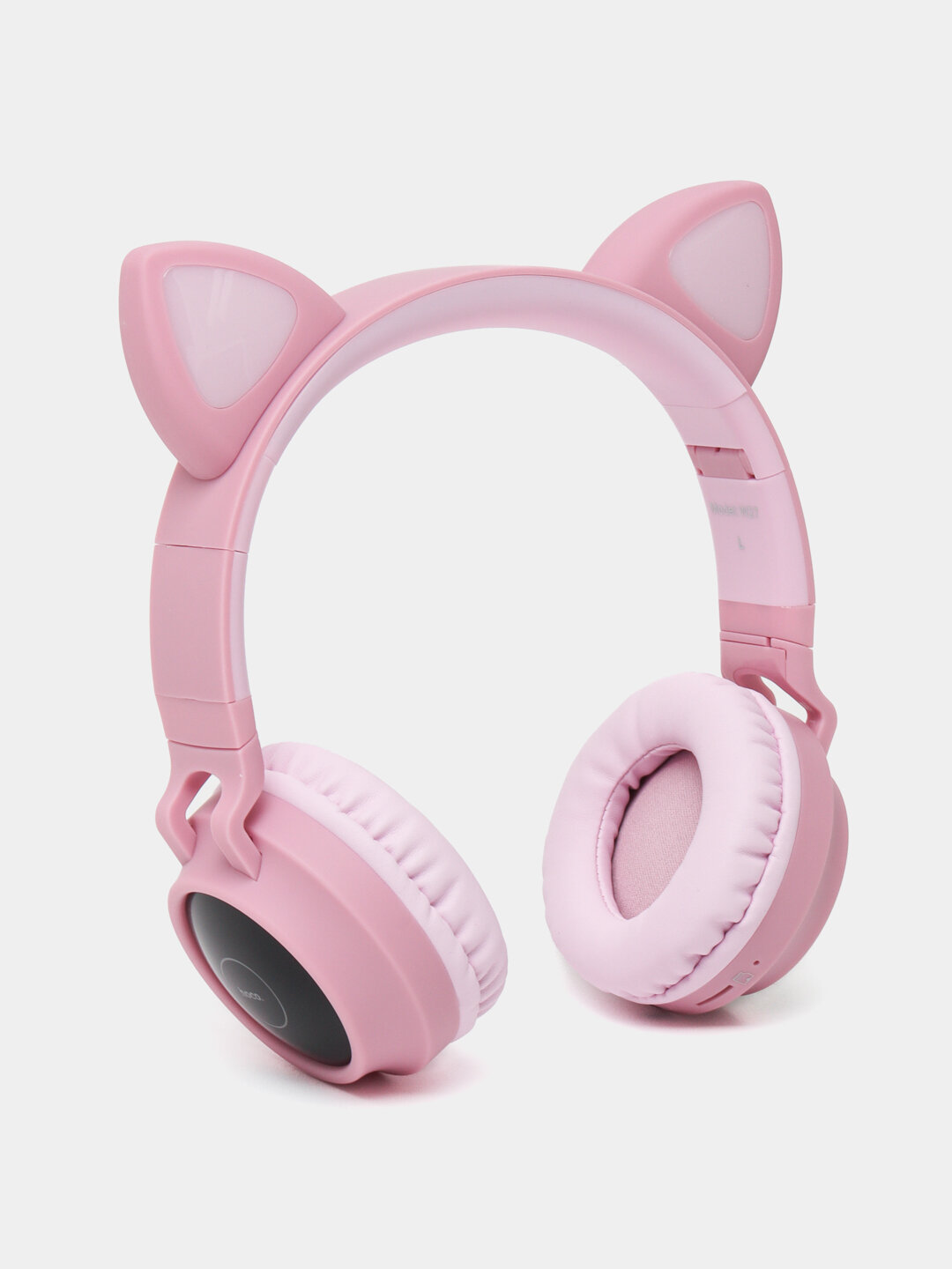 Наушники Hoco W27 Cat Ear, BT и AUX, TF, 300 мАч, до 5 ч, проводной и беспроводной режим