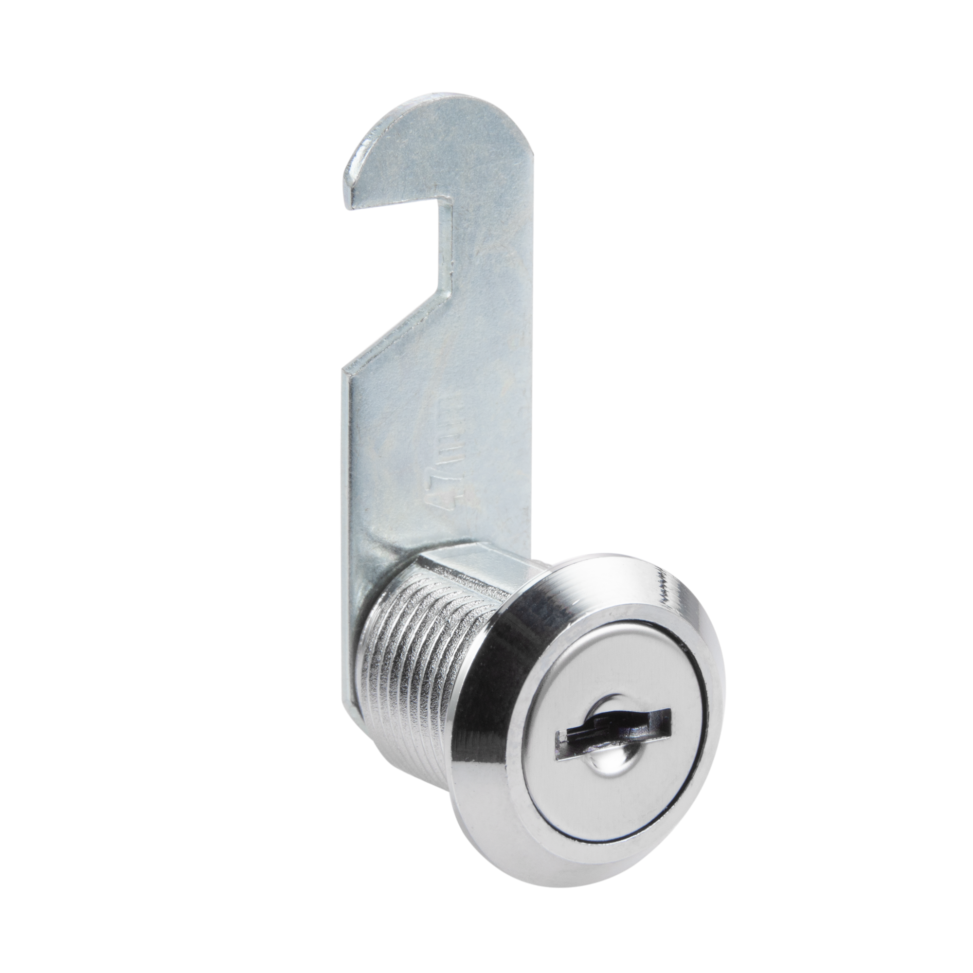 Замок мебельный для металлической двери (почтовый) 103 EDSON L030 19/16 CHROME