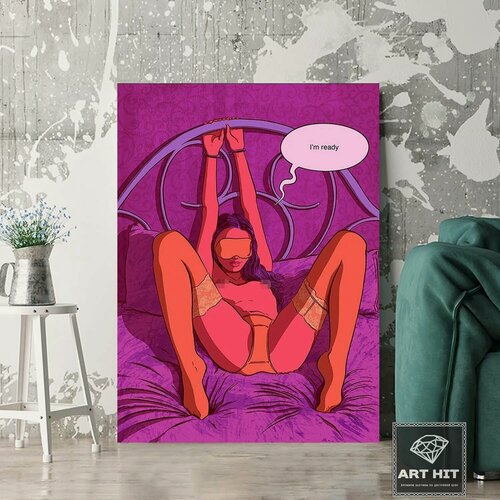 Изображение товара Эротика 18+, картина секс, из коллекции "Постер 18+", 50х70 см.