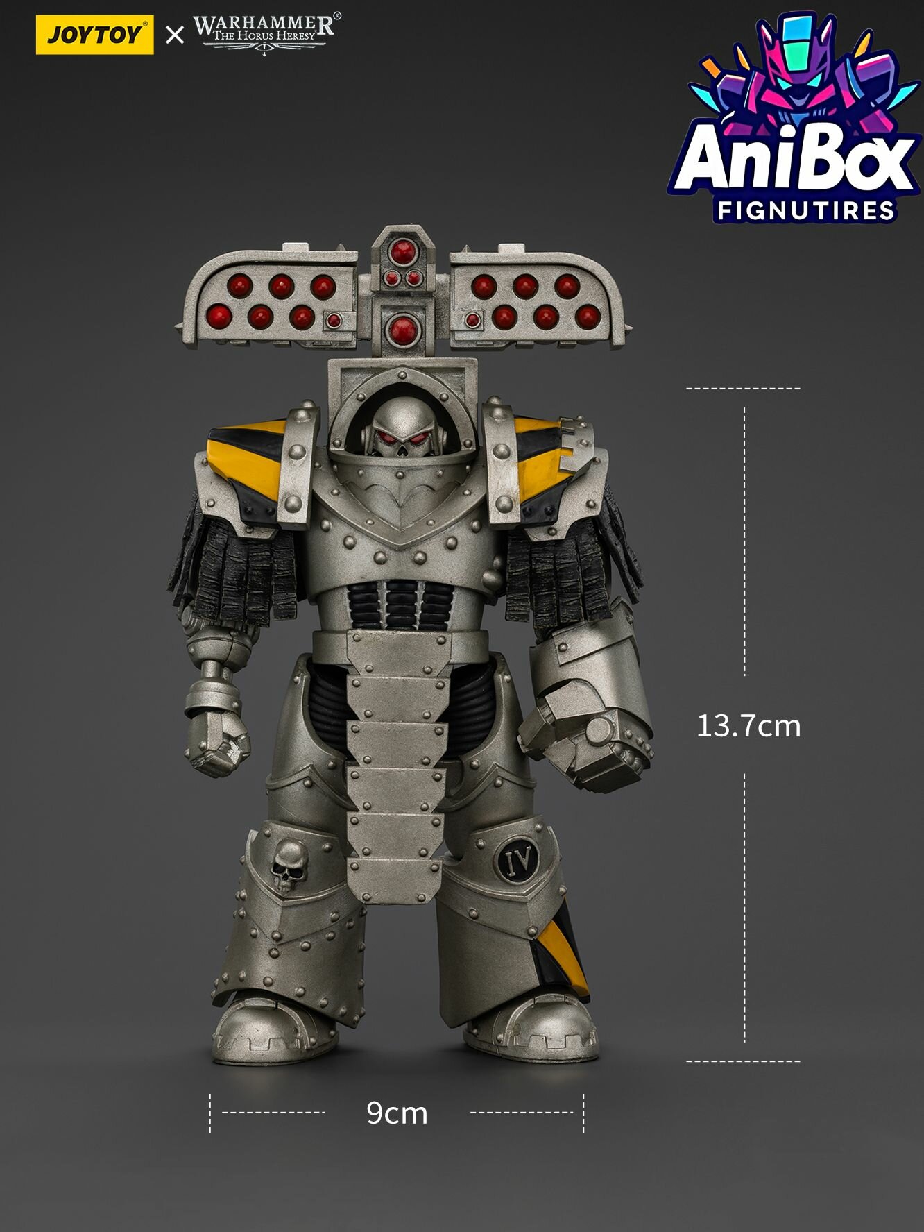 Warhammer The Horus Heresy JOYTOY 1/18 lron Warriors Tyrant Siege Master Terminator with Rocket launcher Подарочная модель