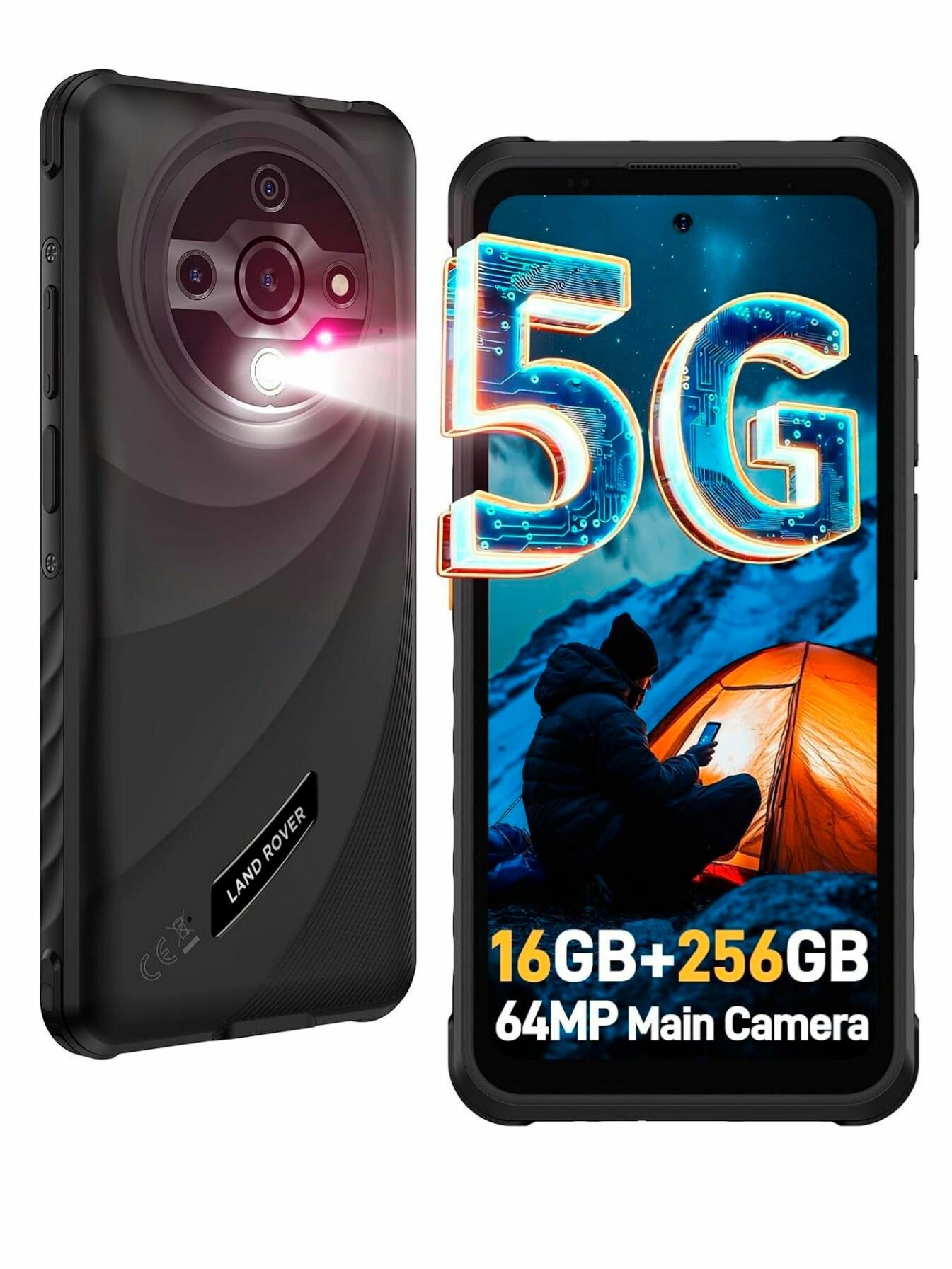 Смартфон Land Rover Armor X31 Pro, черный