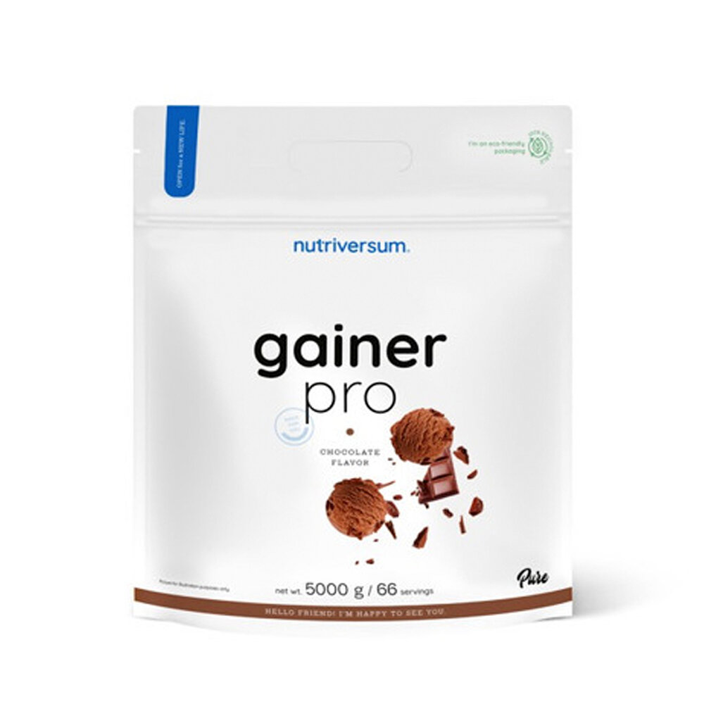 Nutriversum Gainer PRO Гейнер 2500 г со вкусом шоколада