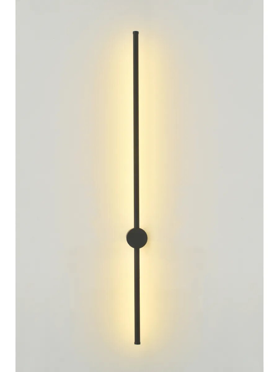 Бра настенный светильник Rivoli 15Вт 3000К чёрный светодиодный