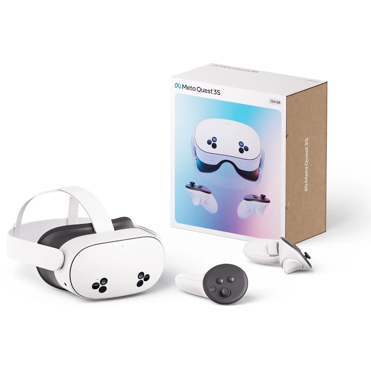 Шлем виртуальной реальности Oculus Quest 3S 256GB (белый/white) — фото 1