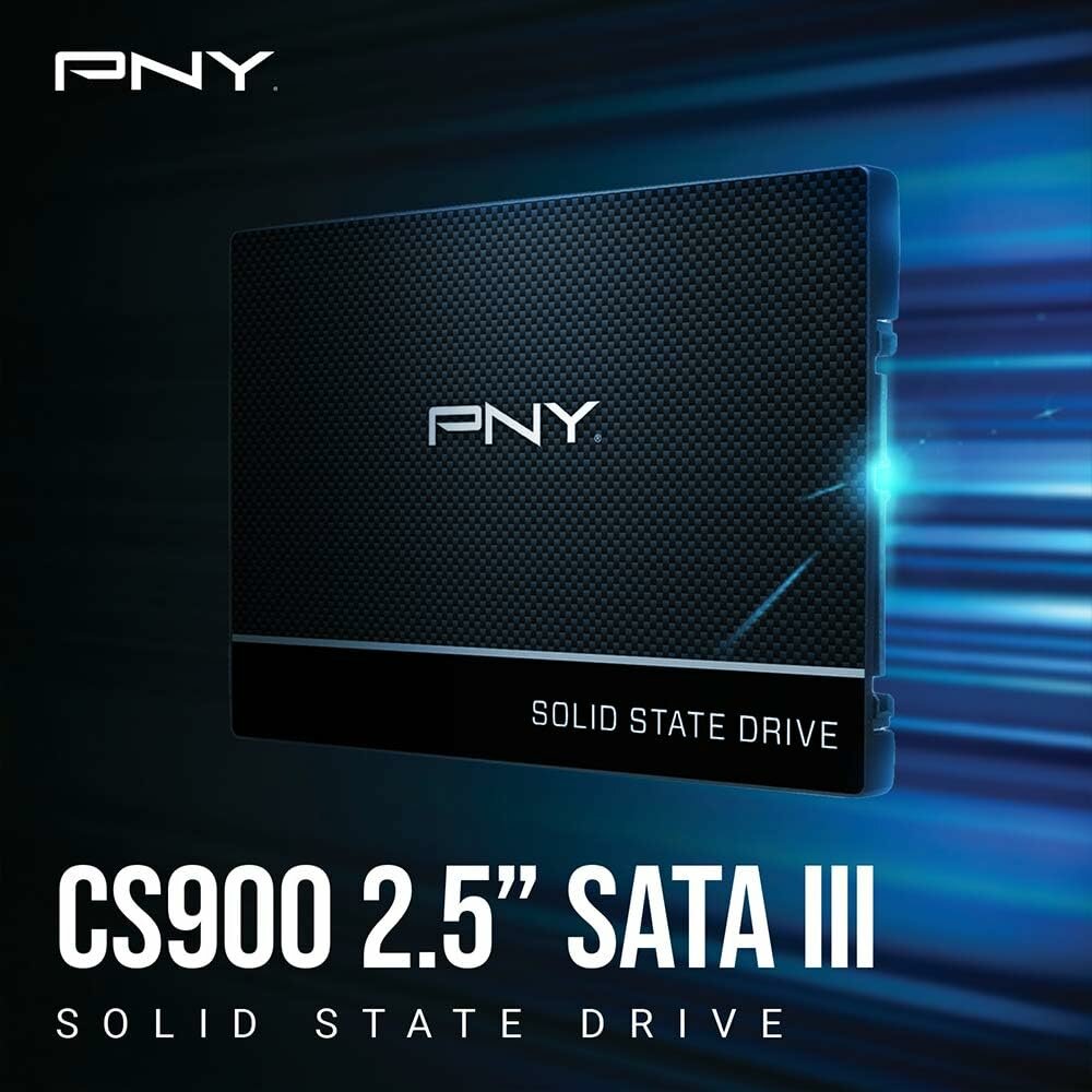 Твердотельный накопитель CS900 PNY, 1ТБ, 3D-NAND, SATA, TRIM