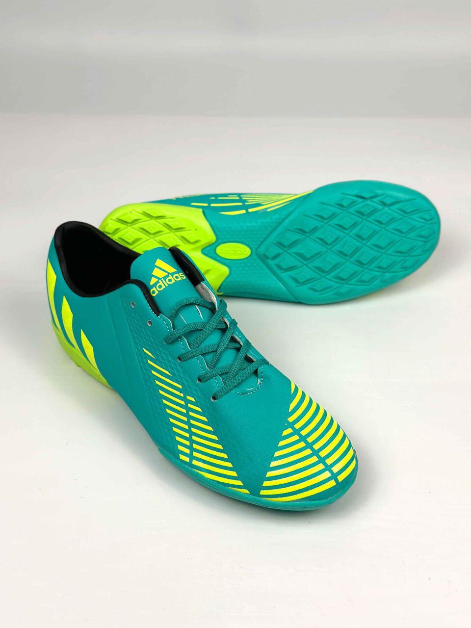 Сороконожки adidas, размер 40, бирюзовый