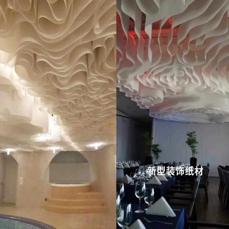 Текстурированная ткань Tyvek белая для декора