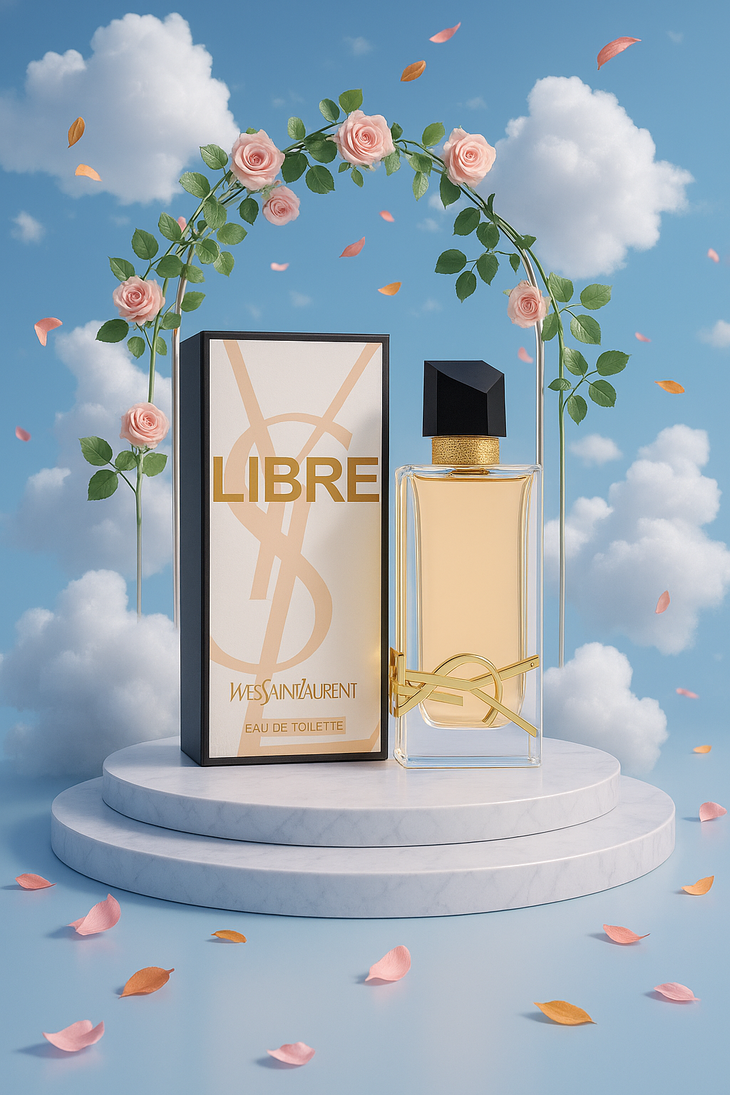 Туалетная вода для женская восточная ароматная Yves Saint Laurent Libre, 100 мл